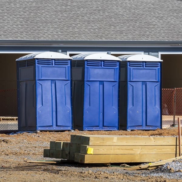 are there any restrictions on where i can place the portable toilets during my rental period in Pansey AL